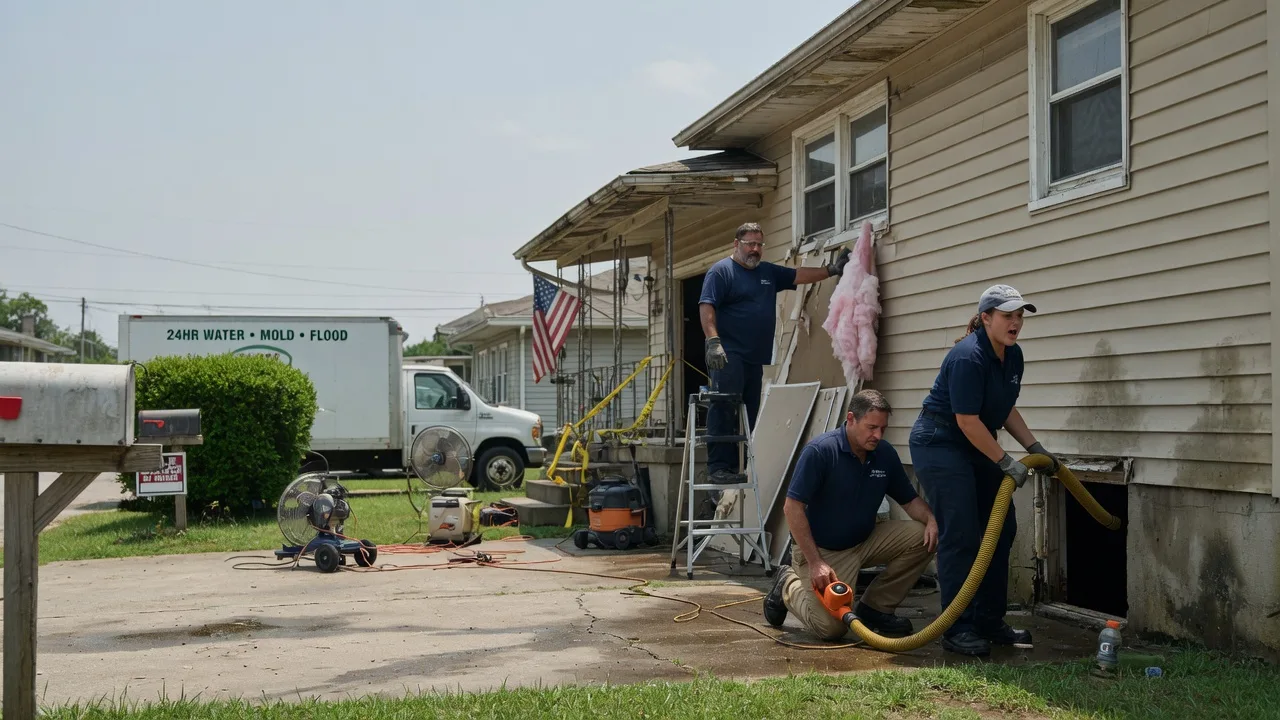 Water Damage Repair in Glen Dale, WV near me